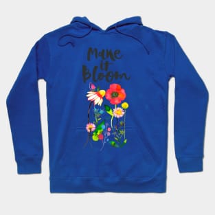 Happy Spring Flowers Hoodie